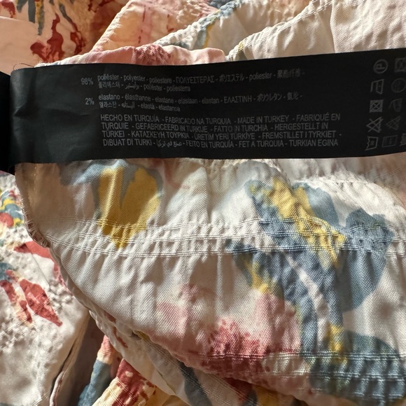 Zara Floral Babydoll Minidress - Picture 6 of 6